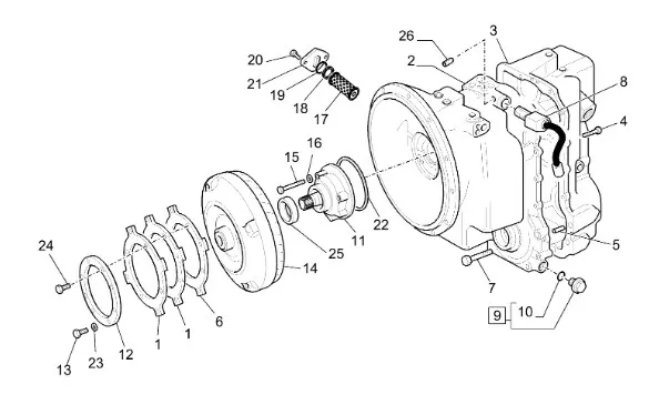 87400114R - Гидротрансформатор